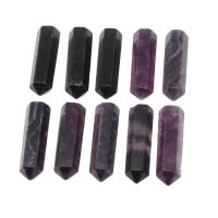 Décoration de pierre perles, améthyste, Losange, poli, DIY, violet, 32*10mm, Vendu par PC