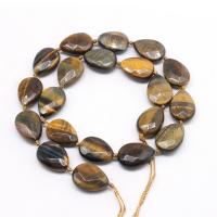 Tiger Eye Beads, Teardrop, polished, DIY & faceted, brown, 13*18mm cm 
