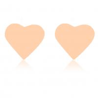 Stainless Steel Stud Earring, Heart, plated, fashion jewelry & for woman 