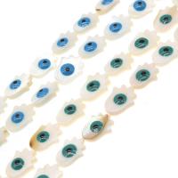 Fashion Evil Eye Beads, Shell, Hand & DIY 16*12*5mm 
