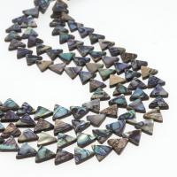 Abalone Shell Beads, Triangle, DIY, mixed colors, 12*3mm 