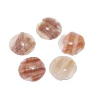 Natural Pink Shell Beads, Round, DIY, mixed colors, 12*2mm Approx 1mm 
