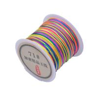 Полиамид Шнур, Нейлоновый Полипропилен, DIY, Много цветов для выбора, 0.4mm, длина:Приблизительно 45 м, продается PC
