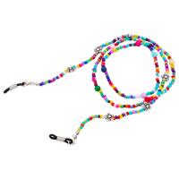 Seedbead Brillenkette, für Frau, farbenfroh, Länge:31 ZollInch, verkauft von Strang