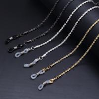 Zinc Alloy Glasses Chain, plated, for woman .9 Inch 