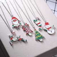 Weihnachten Schmuck Pullover Halskette, Zinklegierung, Weihnachts-Design & Modeschmuck & unisex & verschiedene Stile für Wahl, keine, verkauft von Strang