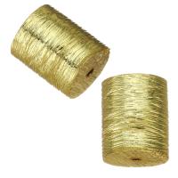 Brass Spacer Beads, Column, gold color plated Approx 1.5mm 