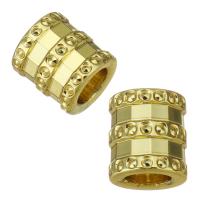 Brass Spacer Beads, Column, gold color plated, nickel, lead & cadmium free Approx 3.5mm 