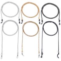 Zinc Alloy Glasses Chain, plated, 6 pieces & durable .5 Inch 