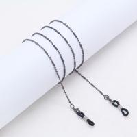Zinc Alloy Glasses Chain, plated, durable .9 Inch 