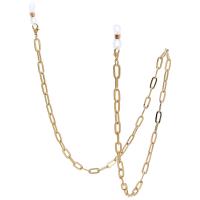 Zinc Alloy Glasses Chain, plated, durable .5 Inch 