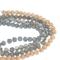 Mode Kristall Perlen, plattiert, unterschiedliche Farbe und Muster für die Wahl & DIY & verschiedene Größen vorhanden & facettierte, mehrere Farben vorhanden, verkauft von Strang