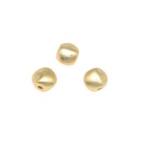 perla de cobre, metal, Esférico, chapado, Bricolaje, dorado, 6*6mm, 100PCs/Bolsa, Vendido por Bolsa
