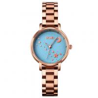 SKmei® Women Jewelry Watch, Zinc Alloy, with Glass & Stainless Steel, Chinese movement, plated, Life water resistant & for woman 220mm 