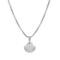 Stainless Steel Jewelry Necklace, silver color plated, for woman .5 Inch 