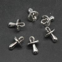 Zinc Alloy Jewelry Pendants, plated, DIY, metallic color plated, 13*9mm 