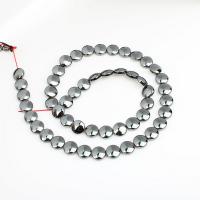 Las Perlas De Hematites Sin Magnético, Hematite, pulido, Bricolaje & diverso tamaño para la opción, Vendido por Sarta