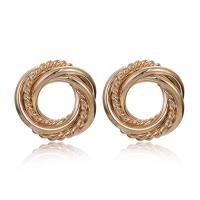 Zinc Alloy Stud Earring, plated, for woman 30mm 