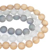 Flache runde Kristall Perlen, plattiert, DIY & facettierte, mehrere Farben vorhanden, 16*12*7mm, 40PCs/Strang, verkauft von Strang