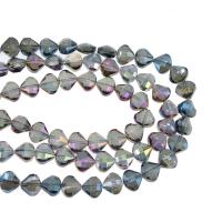 Teardrop Crystal Beads, plated, DIY 11*12*6mm 
