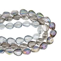 Teardrop Crystal Beads, plated, DIY 17*14*13mm 