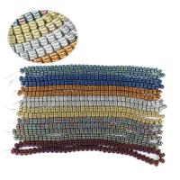 Las Perlas De Hematites Sin Magnético, Hematite, rueda de engranaje, chapado, Bricolaje, más colores para la opción, 8x6mm, Vendido por Sarta
