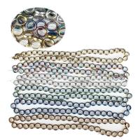Las Perlas De Hematites Sin Magnético, Hematite, Donut, chapado, Bricolaje, más colores para la opción, 10x3mm, Vendido por Sarta