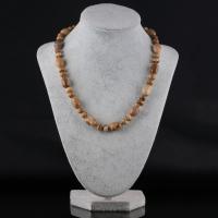 Gemstone Necklaces, Ellipse, polished, DIY cm 