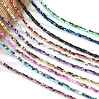 Perles hématite non-magnétique, Carré, Placage, DIY & normes différentes pour le choix, plus de couleurs à choisir, Vendu par brin