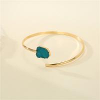 Resin Zinc Alloy Bangle, with Resin, fashion jewelry & for woman 6cm 