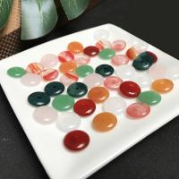 Mixed Gemstone Beads, Natural Stone, Donut, DIY 12mm 