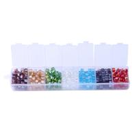 Square Crystal Beads, Rectangle, DIY 