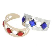 Zinc Alloy Cuff Bangle, plated, for woman 32mm, Inner Approx 65mm 