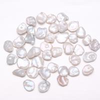 Naturel d'eau douce perles, perle d'eau douce cultivée, baroque, DIY, blanc, 13-16MM, Vendu par PC