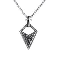 Titanium Steel Jewelry Necklace, plated, fashion jewelry & for man 51mm 
