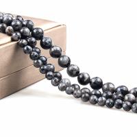 Labradorite Beads, Round, polished, DIY black Approx 15.7 Inch 