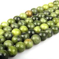 Südliche Jade Perle, rund, poliert, DIY & verschiedene Größen vorhanden, Länge:ca. 15.7 ZollInch, verkauft von Strang