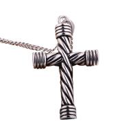 Titanium Steel Pendants, Cross, anoint 