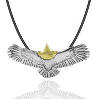 Stainless Steel Animal Pendants, 316L Stainless Steel, eagle, plated 80mm 