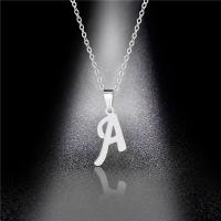 Stainless Steel Jewelry Necklace, silver color plated, for woman .7 Inch 
