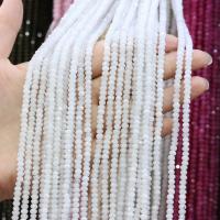 Gemischte Edelstein Perlen, flache Runde, poliert, DIY & verschiedene Stile für Wahl & facettierte, keine, 2x4mm, verkauft von Strang