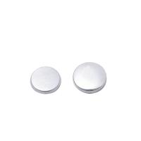 aluminio butón con espalda plana, Esférico, Bricolaje & diverso tamaño para la opción, Vendido por Bolsa