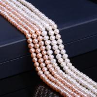 Potato Cultured Freshwater Pearl Beads, polished, DIY 6-7mm 