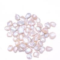 Keshi Cultured Freshwater Pearl Beads, irregular, polished, DIY, white, 9-12MM 