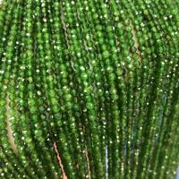 Perles de diopside, Rond, poli, DIY & normes différentes pour le choix & facettes, vert, Vendu par brin