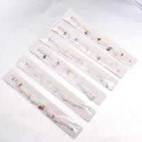 Edelstein Perlen Armbänder, Natürliche kultivierte Süßwasserperlen, rund, Modeschmuck & verschiedene Stile für Wahl, keine, 6-7mm, Länge:18.5 cm, verkauft von Strang