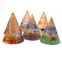 Природный камень Пирамида украшения, для дома и офиса & различные материалы для выбора, Много цветов для выбора продается PC
