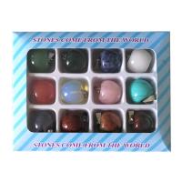 Gemstone ювелирные изделия Кулон, Природный камень, Яблоко, 12 шт., разноцветный продается Box