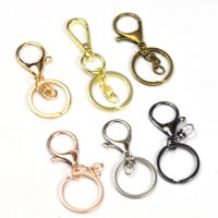 Zinc Alloy Key Clasp, fashion jewelry & DIY & Unisex 30mm 