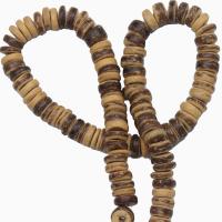 Kokos Perlen, Holz, Modeschmuck & DIY & verschiedene Größen vorhanden, keine, verkauft von Strang